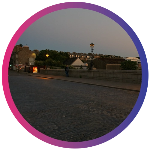 Queen Victoria Bridge, Aberdeen, Scotland, UK